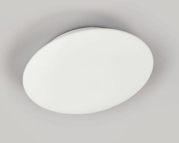 ORION Φωτιστικό οροφής Alba από οπαλ γυαλί, Ø 25 cm, ρυθμιζόμενος, Λευκό, Σαλόνι / τραπεζαρία, Γυαλί, σύγχρονο