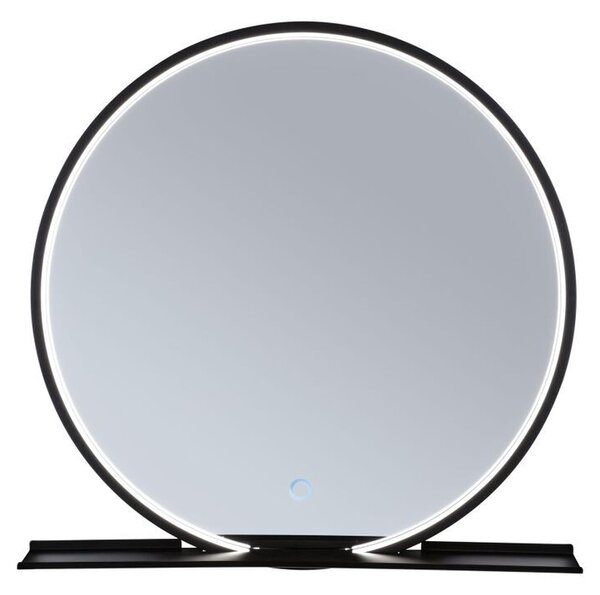 Paulmann - Miro LED Illuminated Mirror TW IP44 Amb. Mirror/Matt Μαύρο Paulmann