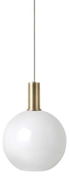 Ferm LIVING - Collect Κρεμαστό φωτιστικό Όπαλ Sphere Low Ορείχαλκος ferm LIVING