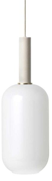 Ferm LIVING - Collect Κρεμαστό φωτιστικό Όπαλ Tall High Light Grey ferm LIVING