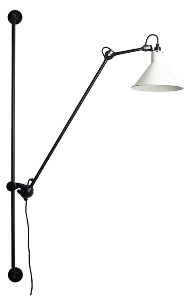 Lampe Gras - 214 Φωτιστικό τοίχου Conic Black/White Lampe Gras