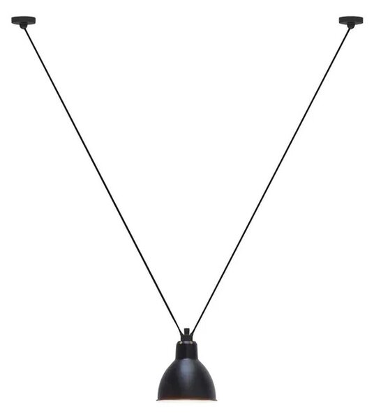 Lampe Gras - 323 XL Κρεμαστό φωτιστικό Round Μαύρο Lampe Gras