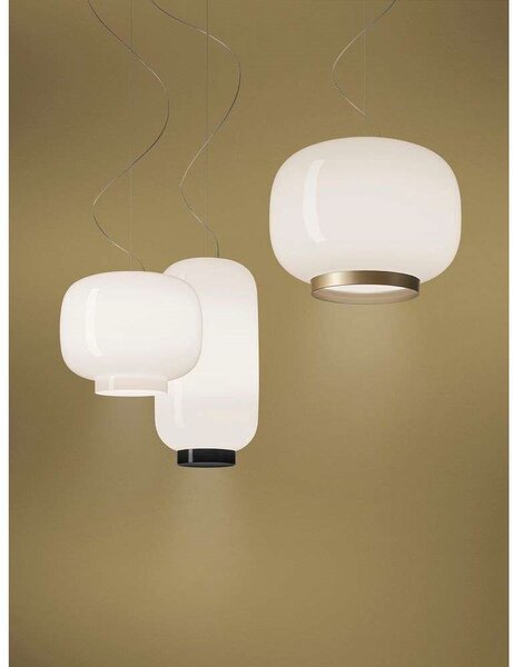 Foscarini - Chouchin 1 Reverse LED Κρεμαστό φωτιστικό Λευκό/Χρυσό Foscarini