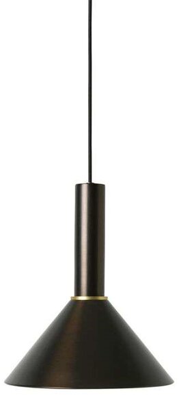 Ferm LIVING - Collect Κρεμαστό φωτιστικό Cone High Black Brass ferm LIVING