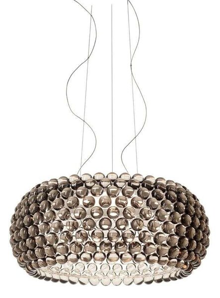 Foscarini - Caboche Plus LED Grande Κρεμαστό φωτιστικό MyLight Tunable Λευκό 3,2m Γκρι Fos