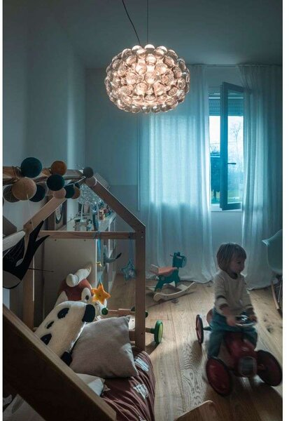 Foscarini - Caboche Plus LED Piccola Κρεμαστό φωτιστικό 3,2m Transparent Foscarini