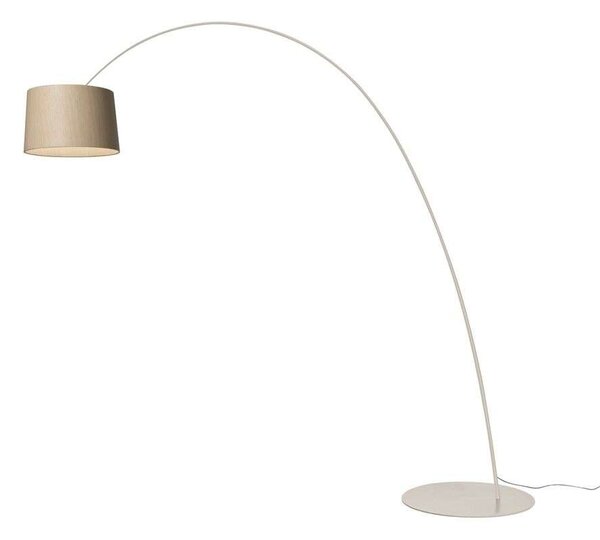 Foscarini - Twiggy Elle Wood Φωτιστικό δαπέδου Greige Foscarini