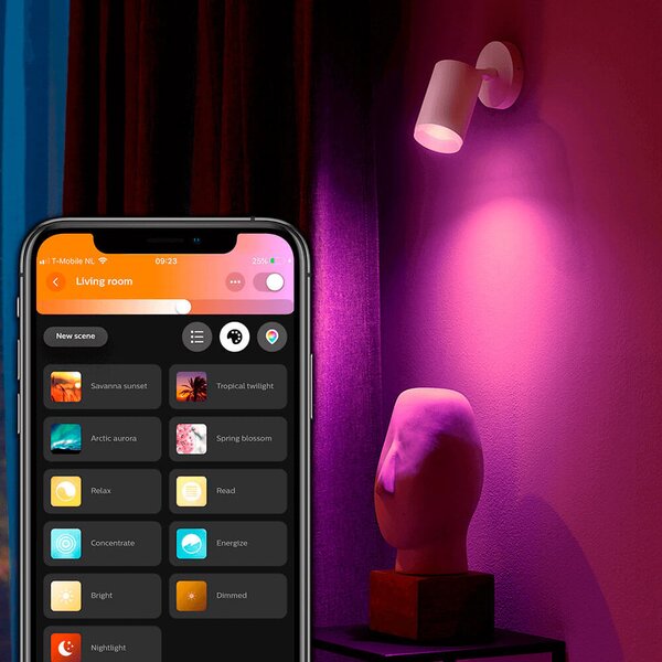 Philips Hue - Fugato Single Spot White 1 τεμ. Bluetooth White/Color Amb. Philips Hue