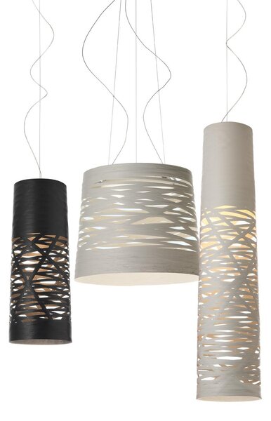 Foscarini - Tress Κρεμαστό φωτιστικό Small Μαύρο 2m Foscarini