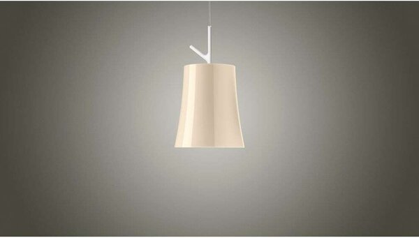 Foscarini - Birdie Piccola Κρεμαστό φωτιστικό Γκρι Foscarini