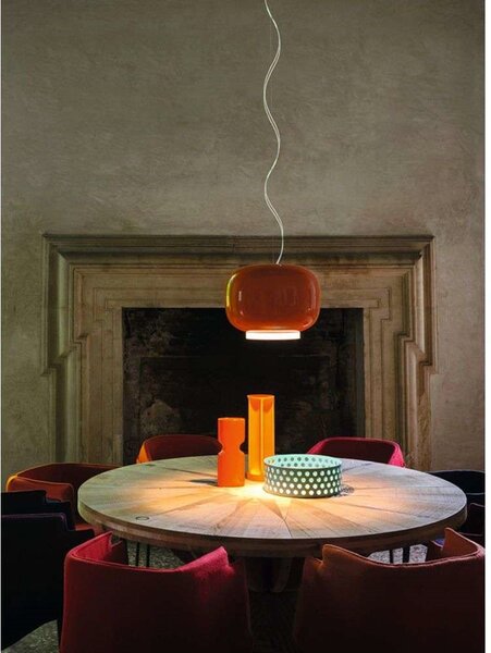 Foscarini - Chouchin 1 LED Κρεμαστό φωτιστικό Φωτο Ρυθμιζόμενο Orange Foscarini