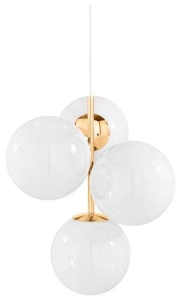 Tom Dixon - Globe Πολυέλαιος Mini Όπαλ/Χρυσό Tom Dixon