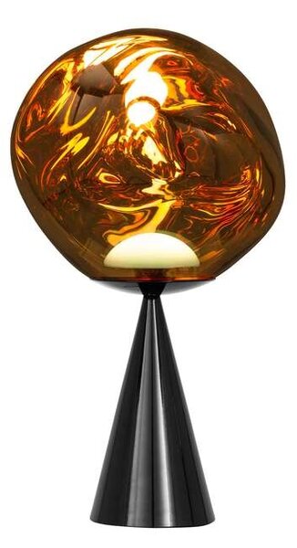 Tom Dixon - Melt Cone Fat Επιτραπέζιο φωτιστικό Όπαλ/Μαύρο/Black Tom Dixon