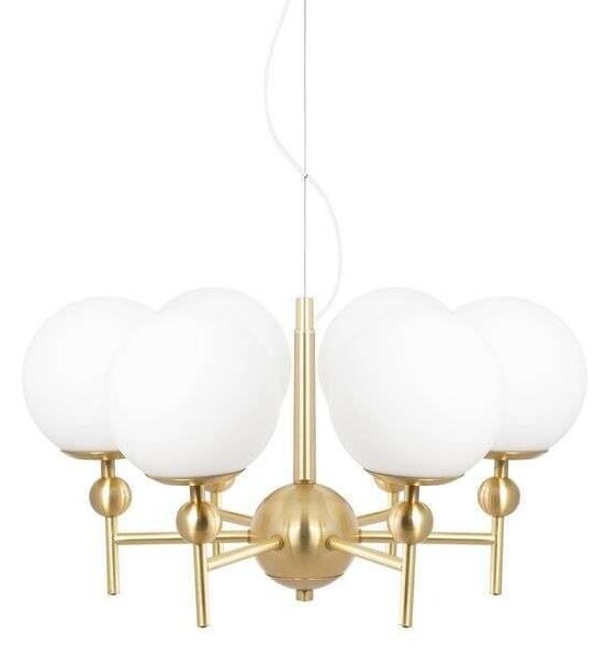 Globen Lighting - Astrid 50 Κρεμαστό φωτιστικό Brushed Brass/Λευκό Globen Lighting