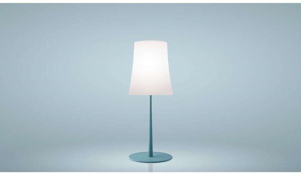 Foscarini - Birdie Easy Grande Επιτραπέζιο φωτιστικό Light Μπλε/Όπαλ Foscarini