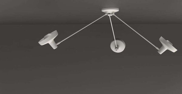 Grupa Products - Arigato Palace Triple Ceiling Lamp White Grupa Products