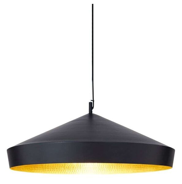 Tom Dixon - Beat Light Flat LED Κρεμαστό φωτιστικό Μαύρο