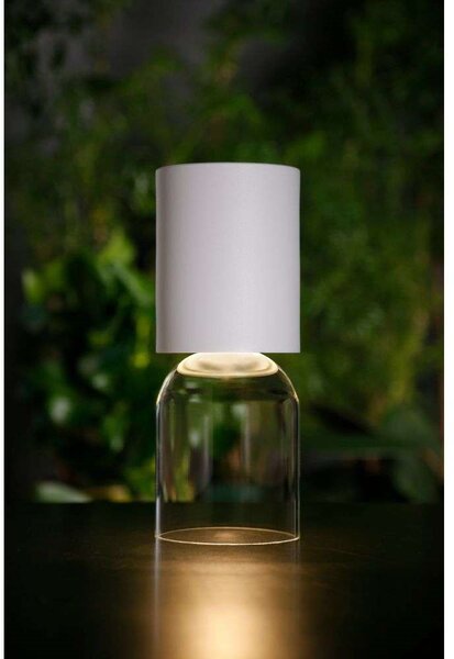 Luceplan - Nui Mini LED Rechargable Table Lamp White Luceplan