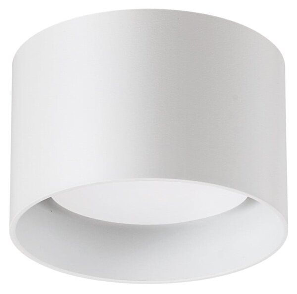 IDEAL LUX Ideal Lux Downlight Spike Round, λευκό, αλουμίνιο, Ø 10 cm, Λευκό, Σαλόνι / τραπεζαρία, Μέταλλο, σύγχρονο