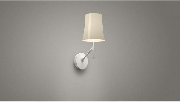 Foscarini - Birdie Γκρι Φωτιστικό τοίχου Foscarini