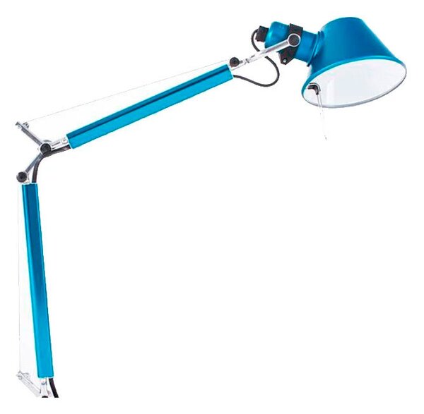 Artemide - Tolomeo Micro Επιτραπέζιο φωτιστικό με Clamp Μπλε Artemide