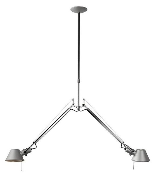 Artemide - Tolomeo Due Bracci Κρεμαστό φωτιστικό Αλουμίνιο Artemide