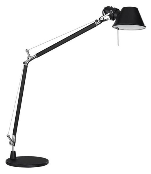 Artemide - Tolomeo Επιτραπέζιο φωτιστικό E27 Μαύρο με Μαύρο βάση Artemide