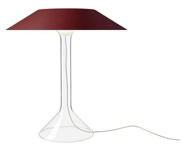 Foscarini - Chapeaux M Επιτραπέζιο φωτιστικό Dark Κόκκινο Foscarini