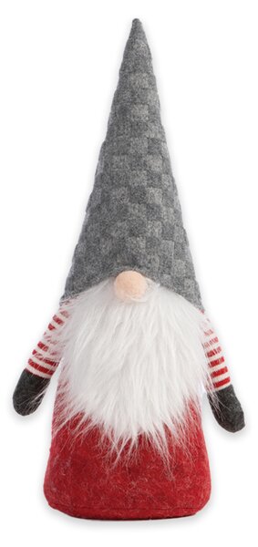Χριστουγεννιάτικο Στοπ Πόρτας Nef-Nef Homeware Gnome Grey Hat