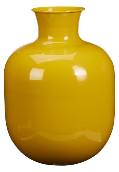 Διακοσμητικό Βάζο (Φ30x41) K-M Shiny Yellow FZ1002590