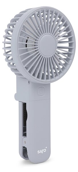 Ανεμιστηράκι Χειρός/Επιτραπέζιο USB Saro Grey 13421