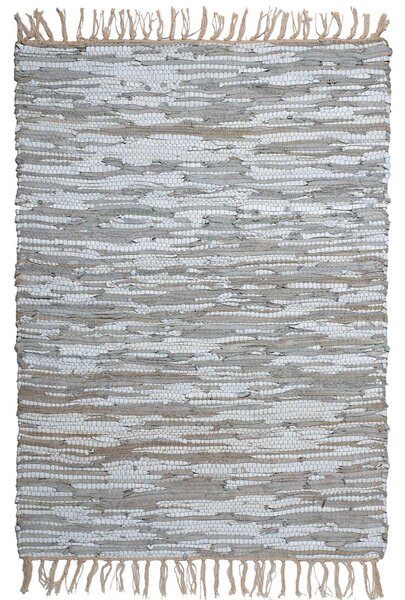 Δερμάτινο Πατάκι (60x90) Silk Fashion Ivory