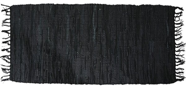 Δερμάτινο Χαλάκι (70x140) San Lorentzo Flat Black