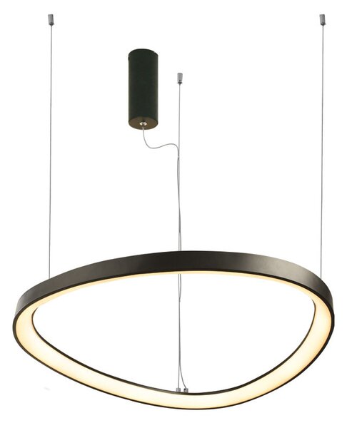 Φωτιστικό Οροφής LED 3 CCT Aca Harmony BR97LEDP40BKCCT Black