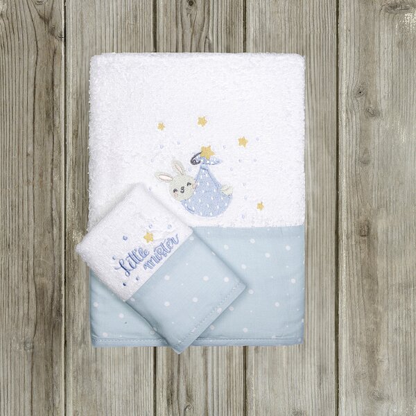 Παιδικές Πετσέτες (Σετ 2τμχ) Nima Baby Little Mister 400gsm