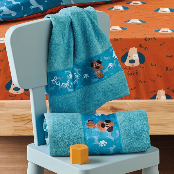 Παιδικές Πετσέτες (Σετ 2τμχ) Kentia Kids Pongo 400gsm