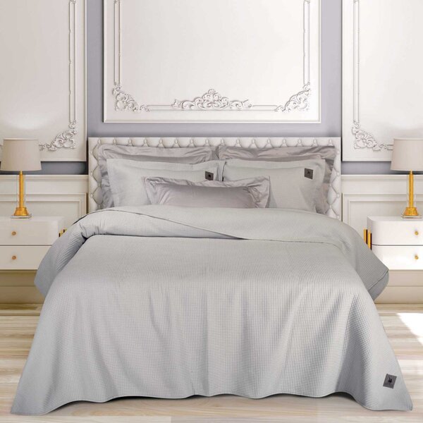 Κουβερλί Μονό (160x240) Greenwich Polo Club Essential Dots 3977 L.Grey