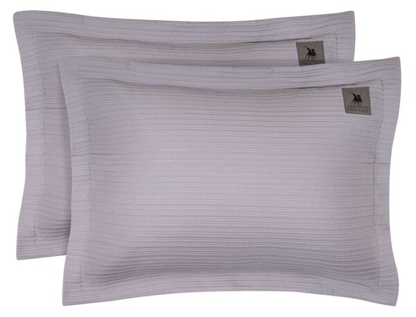 Ζεύγος Μαξιλαροθήκες Καπιτονέ (50x70) Greenwich Polo Club Essential Lines 4454 Lilac