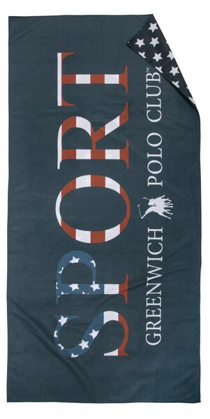 Πετσέτα Θαλάσσης Microfiber 2 Όψεων (80x170) Greenwich Polo Club Beach 5206