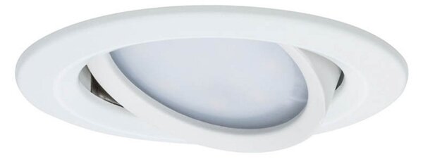 Paulmann LED χωνευτός προβολέας Nova Coin Smart λευκός CCT, σετ 3 τεμαχίων, 8,4, ρυθμιζόμενος, Λευκό, Σαλόνι / τραπεζαρία, Αλουμίνιο, σύγχρονο, Εσοχή οροφής
