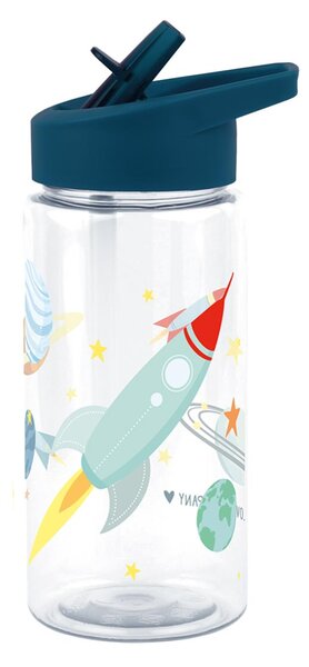 Παγούρι 450ml Με Καλαμάκι Α Little Lovely Company Space DBSPBU08