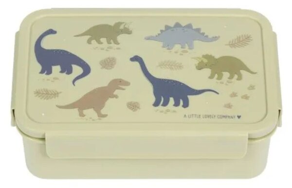 Φαγητοδοχείο Με Χωρίσματα 1.2lt (22x14.5x7) Α Little Lovely Company Dinosaurs SBDIGR58