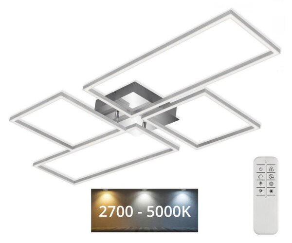 Brilo 3170-018 -Πλαφονιέρα οροφής ντιμαριζόμενη LED FRAME LED/51W/230V 2700-5000K+RC