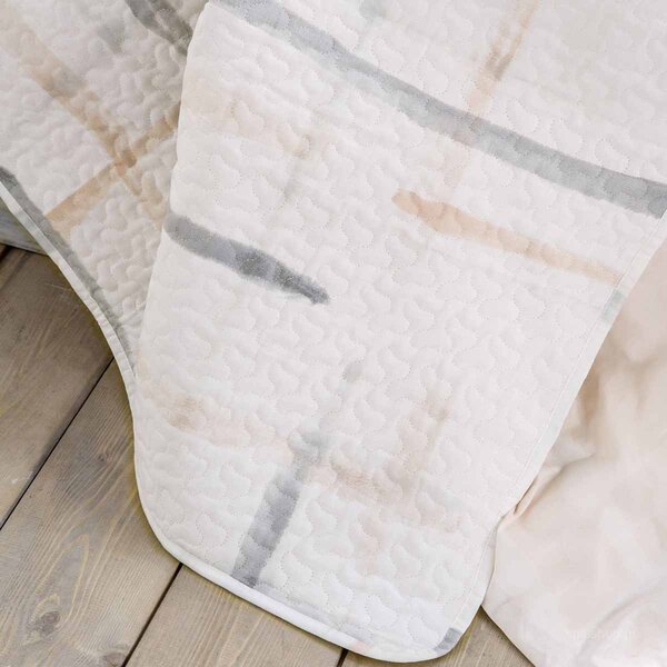 Κουβερλί Μονό (160x240) Nima Bed Linen La Pintura Salmon