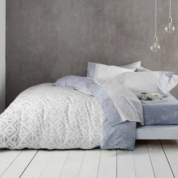 Κουβερλί Υπέρδιπλο (220x240) Nima Bed Linen Segio Grey