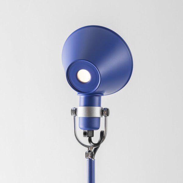 Artemide Επιτραπέζια λάμπα Tolomeo Micro, μπλε, Μπλε, Μελέτη / Γραφείο, Μέταλλο, σχεδιασμός