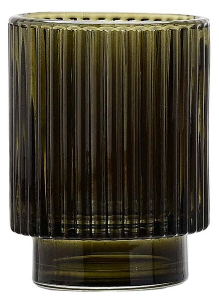 Ποτηροθήκη Μπάνιου (Φ7x10) Estia Bamboo Essentials Olive 02-14889