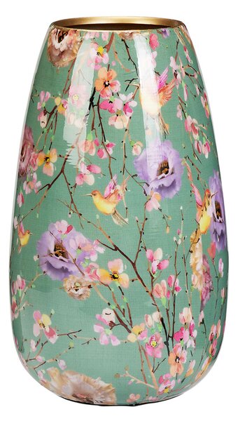 Διακοσμητικό Βάζο (Φ18x30) K-M Green Flower A67825340