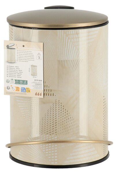 Κάδος Απορριμμάτων Μπάνιου (Φ17x23) T-D 3lt Chicissime 6579828