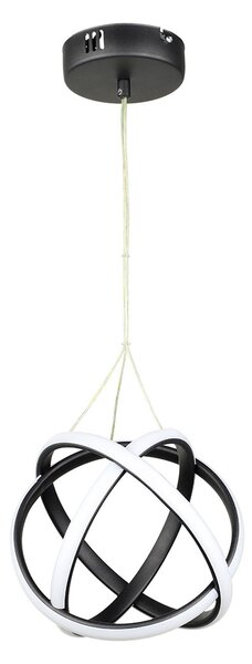 Φωτιστικό Οροφής LED 3 CCT Heronia Atomic/25 01-0404 Black